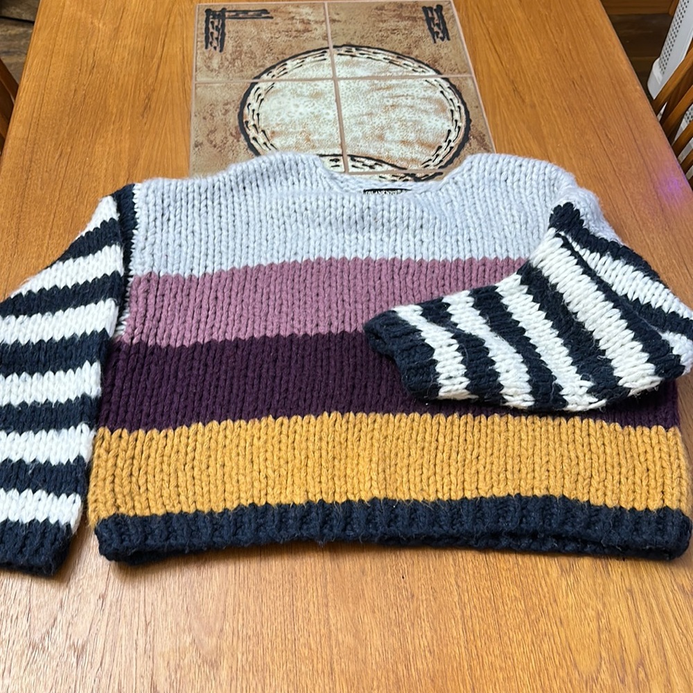Blank NYC On Point Chunky Knit Sweater SZ xs